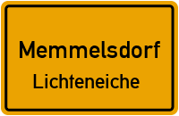 Straßenverzeichnis Memmelsdorf Lichteneiche