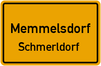 Straßenverzeichnis Memmelsdorf Schmerldorf