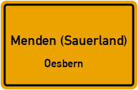 Auf der Linne in Menden (Sauerland)Oesbern