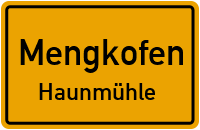 Straßenverzeichnis Mengkofen Haunmühle