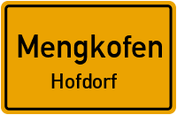 Bergfeldstraße in MengkofenHofdorf