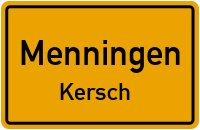 Hauptstraße in MenningenKersch