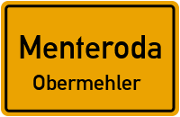 Urbacher Straße in 99996 Menteroda (Obermehler)