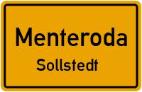 Hüpstedter Straße in 99976 Menteroda (Sollstedt)
