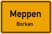 Borkener Straße in MeppenBorken