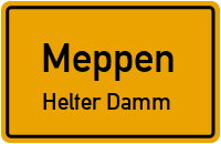 Wachtelweg in MeppenHelter Damm