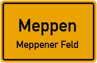 Moorweg in MeppenMeppener Feld
