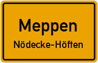 Kreisverkehr Helter Damm in MeppenNödecke-Höften