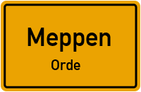 Straßenverzeichnis Meppen Orde