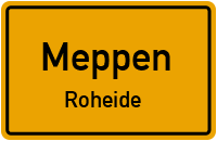 Straßenverzeichnis Meppen Roheide