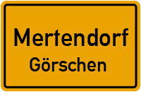 Gewerbegebiet Süd in 06618 Mertendorf (Görschen)