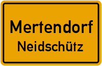 Naumburger Straße in MertendorfNeidschütz