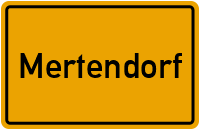 Mertendorf in Thüringen