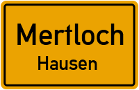 Straßen in Mertloch Hausen