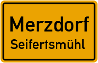 Straucher Straße in MerzdorfSeifertsmühl