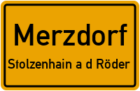 Gröditzer Straße in MerzdorfStolzenhain a d Röder