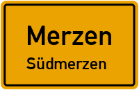 Südmerzener Straße in MerzenSüdmerzen