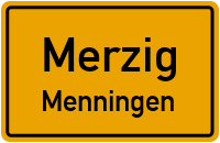 Saarfelser Straße in 66663 Merzig (Menningen)