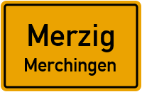 Kirchenstraße in MerzigMerchingen