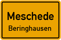 Straßenverzeichnis Meschede Beringhausen
