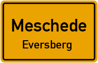Straßenverzeichnis Meschede Eversberg