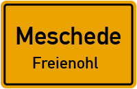 Straßenverzeichnis Meschede Freienohl