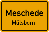 Straßenverzeichnis Meschede Mülsborn