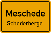 Straßenverzeichnis Meschede Schederberge