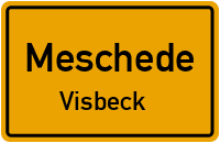 Straßenverzeichnis Meschede Visbeck