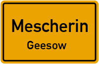 Kirschenallee in MescherinGeesow