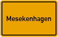 Mesekenhagen in Mecklenburg-Vorpommern