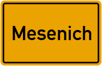 Wiesenweg in Mesenich