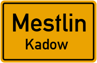 Querstraße in MestlinKadow