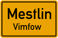 Dorfstraße in MestlinVimfow