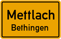 Odilienstraße in MettlachBethingen