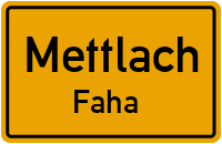 Weitener Straße in MettlachFaha