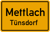 Lindenstraße in MettlachTünsdorf