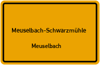 Heckenweg in Meuselbach-SchwarzmühleMeuselbach