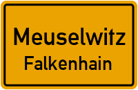 Max-Bohne-Straße in MeuselwitzFalkenhain