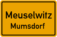 Straßenverzeichnis Meuselwitz Mumsdorf