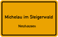Wirtsgasse in Michelau im SteigerwaldNeuhausen