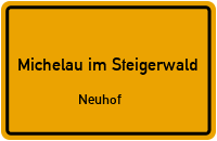 Neuhof in Michelau im SteigerwaldNeuhof