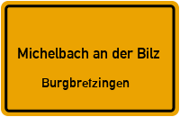 Einkornallee in Michelbach an der BilzBurgbretzingen