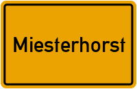 City Sign Miesterhorst