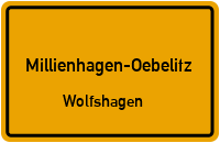 Plattenstraße in 18461 Millienhagen-Oebelitz (Wolfshagen)