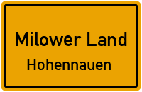 Mühlenweg in Milower LandHohennauen