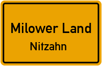 Milower Straße in Milower LandNitzahn