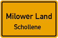 Feldstraße in Milower LandSchollene