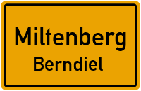 Bauernweg in MiltenbergBerndiel