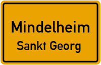Mindelburgweg in MindelheimSankt Georg
